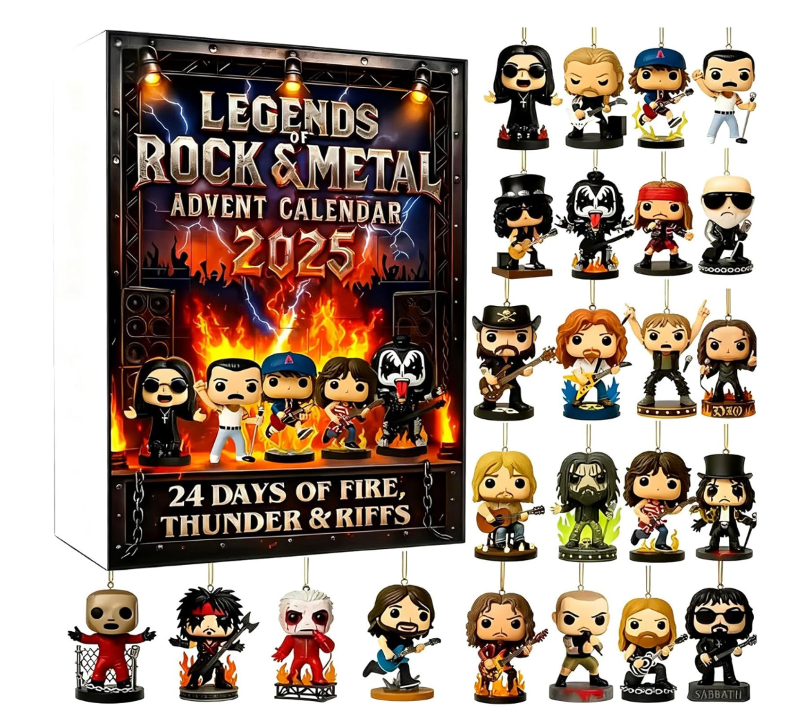 Ironyear rock God advent calendar